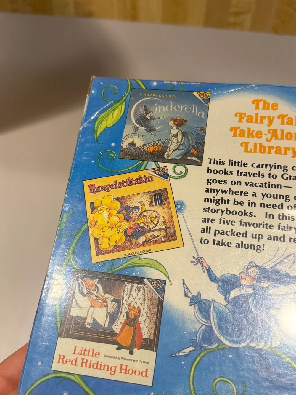 NewRandom House The Fairy Tale Take Along Library 1987 5 Books With Carrying Cas